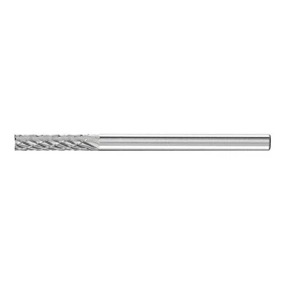 Image of PFERD HM milling bit, cylinder shape ZYAS with serrated teeth, teeth 3 PLUS, bit diameter mm, shaft length 43 21200283 for universal applications on the most important materials