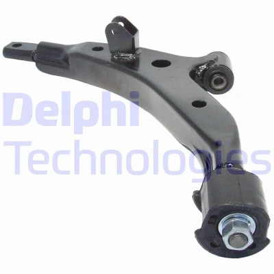 Image of 5450002050, 5450002051, 5450002052 Suspension Arm DELPHI TC1743 without ball joint Trailing Sheet Steel HYUNDAI: Amica / Atoz