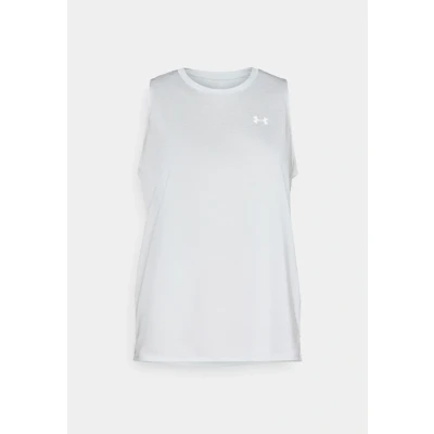 Image of Under Armour Women Tech Tank Twist Gym Top, Workout Sleeveless Sports Top for Women, Lightweight Running