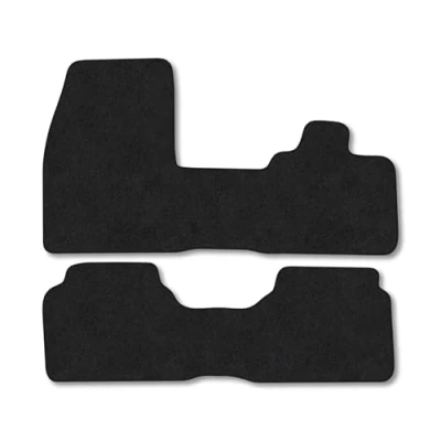Image of Car Mats Compatible with BMW I3 (2014 ) Tailored Fit Black Carpet Floor Set Accessory Custom 4 Pieces Anti Slip Backing &amp; Binding Trim Edge