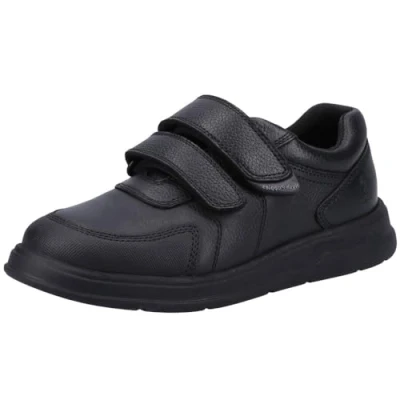 Image of Hush Puppies Ryan Senior School Uniform Shoe, Black, 4 UK
