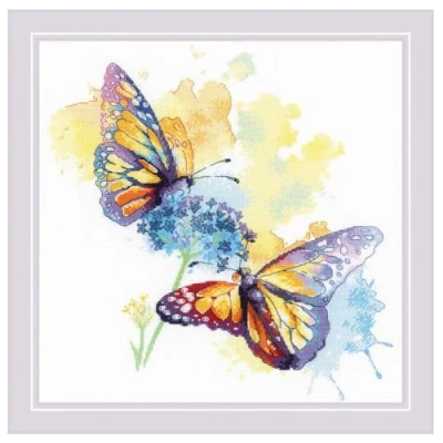 Image of Riolis 1941 Counted Cross Stitch Kit, Cotton, Multi Colour, 30 x cm