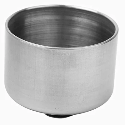 Image of Oil Painting Palette Cup, Stainless Steel Cup Portable Mini Wash Pen Clip for Watercolor Acrylic Painting(F 339)