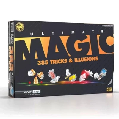 Image of Marvin&#039;s Magic *NEW* Ultimate 385 Tricks &amp; Illusions Sold by Shop4Less, Black, (GD 0523)