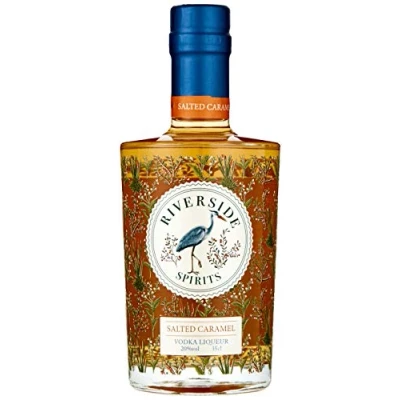 Image of Riverside Spirits Salted Caramel Vodka Liqueur, 35 cl
