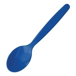Image of Olympia Kristallon Polypropylene Spoons Blue (12 pack)