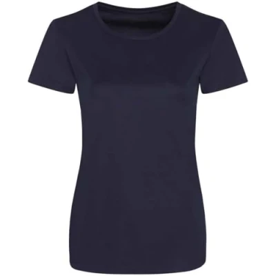 Image of AWDis Womens Cool Smooth T French Navy