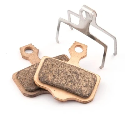 Image of Clarks VRX841C Sintered Disc Brake Pads W/ Carbon for Avid Elixir Cr/Elixir R/Elixir, SRAM Xx, Spring Inc, Black