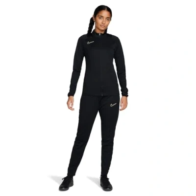 Image of NIKE, Dri Fit Academy, Tracksuit, Black/Metallic Gold, L, Woman