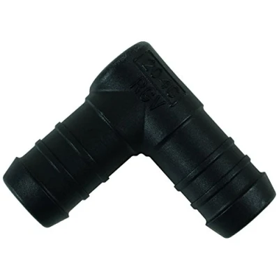 Image of Connect 37258 Plastic Pipe Elbow Joiner 18mm ID 5pc
