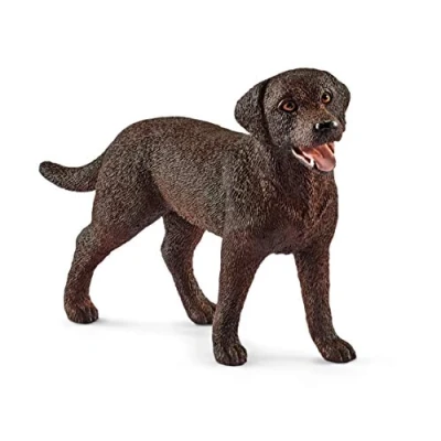 Image of SCHLEICH 13834 Labrador Retriever female Farm World Toy Figurine for children aged 3 8 Years