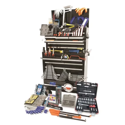 Image of Hilka TK489 489 PCE Kit in Professional Tool Chest and Cabinet