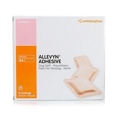 Image of Allevyn Adhesive Classic Dressing 12.5cm x 10 Wound Care Diabetic Ulcers Post Op