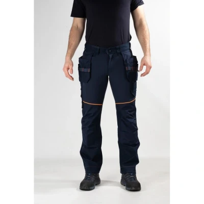 Image of Helly Hansen Chelsea Evolution Construction Trouser Navy EU Size = 34 Male