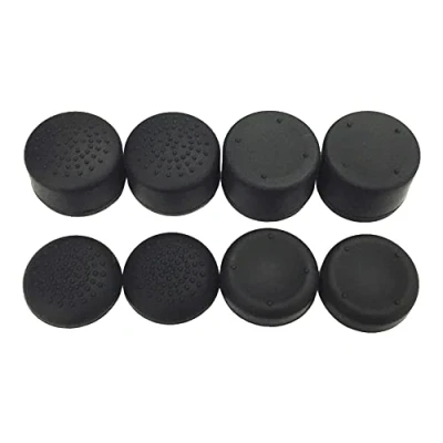 Image of 8 PCS Controller Thumb Grips Thumbstick Set For PS5/PS4/PS3/PS2/Xbox 360/Xbox One, Silicone Analog Stick Covers Joystick Caps