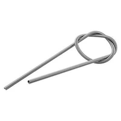 Image of AC 220V 2500W Heating Element Coil Pottery Kiln Furnace Resistance Restring Wire Long Silver Tone