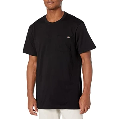 Image of Dickies, Men&#039;s, SS POCKET TEE RELAXED, NAVY BLUE, XXL