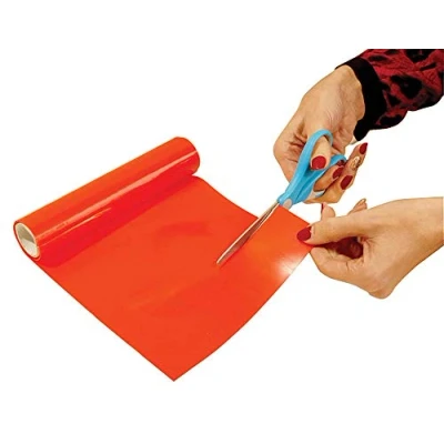 Image of Aidapt Red Non Slip Mat Material Roll 100 x 20 cm for use on Tables, Trays, Counters and Draws