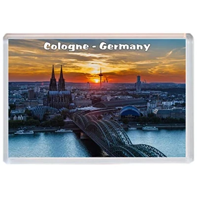 Image of Cologne Germany Jumbo Fridge Magnet/Magnets BBSM1222