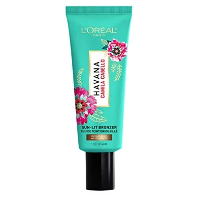 Image of L&#039;Oreal Paris Camila CABELLO Sun Lit 02 Medium/Deep, Liquid Bronzer 40ml&#039; Medium/Dark 40ml