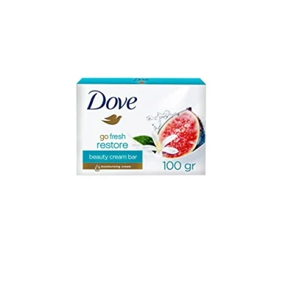 Image of Dove GO FRESH RESTORE BEAUTY CREAM BAR 100G, (Pack of 1)
