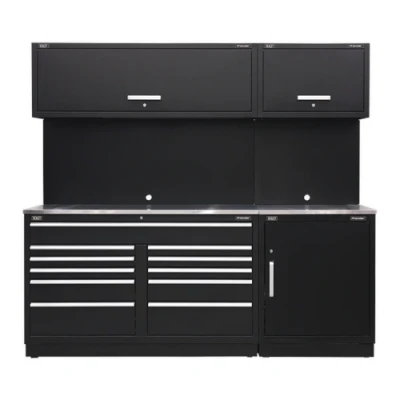 Image of Sealey Premier 2.3m Storage System Stainless Worktop