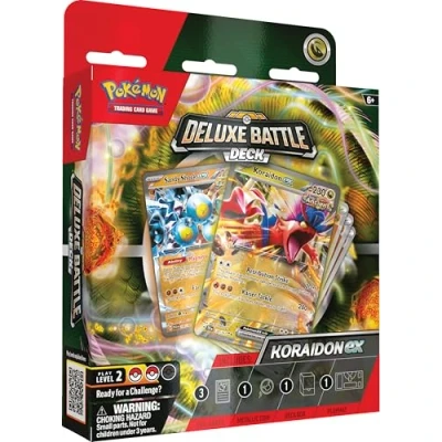 Image of Pokémon TCG: Koraidon ex Deluxe Battle deck (Ready to play 60 card &amp; Accessories)