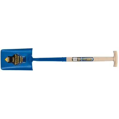 Image of Draper Solid Forged &#039;T&#039; Handled Trenching Shovel with Ash Shaft