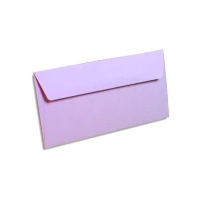 Image of Clairefontaine Ref 5865C Pollen Adhesive Envelopes (Pack of 20) DL Sized, 120gsm Paper, Printer Compatible, Acid Free, Strip for Easy Seal Lilac