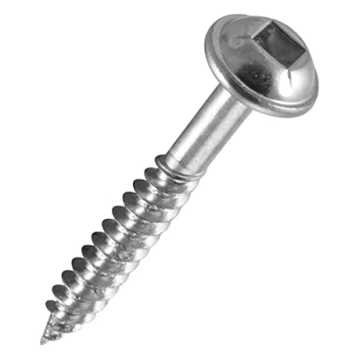 Image of Trend Pocket Hole Screws for Hardwoods, 30mm Long, Pack of 500, Fine Self Cutting Threaded Square Drive Screws, PH/7X30/500