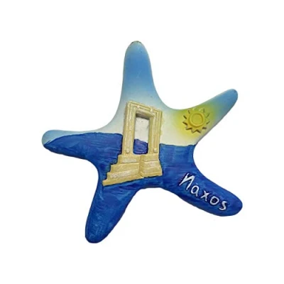Image of Naxos Greece 3D Starfish Refrigerator Magnet Travel Sticker Souvenirs Home &amp; Kitchen Decoration Fridge from China