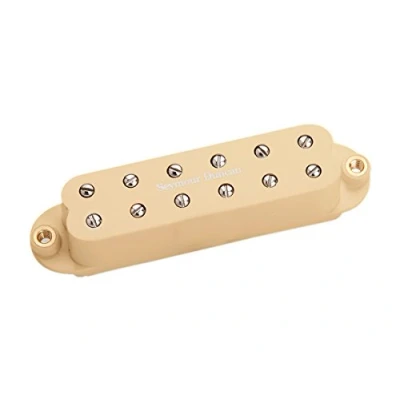 Image of SEYMOUR DUNCAN SL59 1B LITTLE 59 FOR STRAT CREAM Includes FREE Fitting