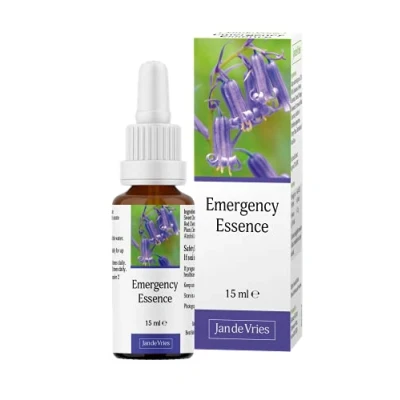 Image of Jan De Vries Emergency Essence Calm &amp; Steady the Emotions Contains Star of Bethlehem, Bluebell Yarrow 15ml