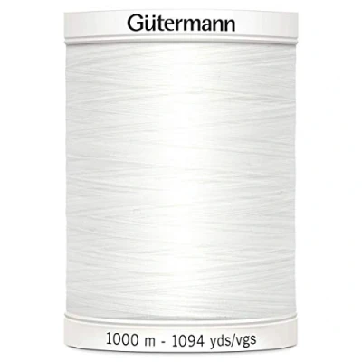 Image of Gutermann Sew All Sewing Thread 1000m White 800 each