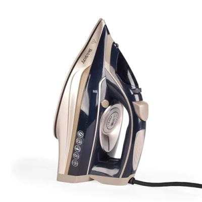 Image of Beldray BEL01847 Single Temperature Iron Precision Steam Iron, One Temp Technology, Variable Control, Ceramic Soleplate, Auto Shut Off, 320ml Water Tank, 200G/Min Shot, 3m Power Cord