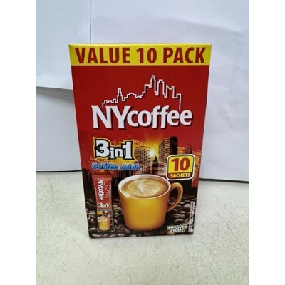 Image of NY Coffee 3in1 Sachets 140g (10 Sachets) Box of 8 (Total 80