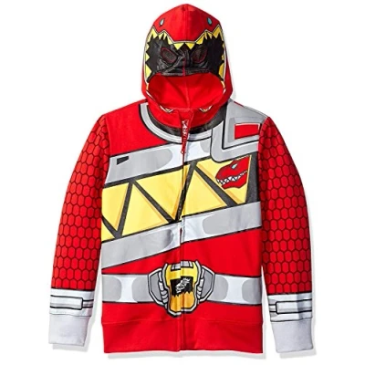 Image of Power Rangers Boys&#039; Character Hoodie red L