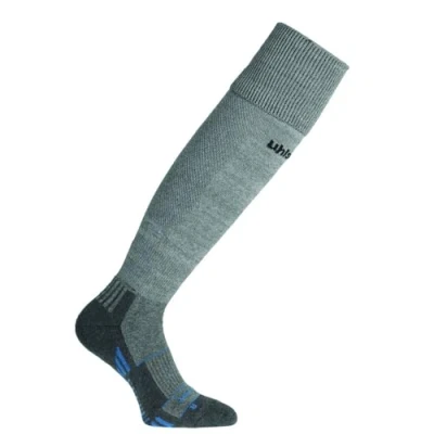 Image of Uhlsport Unisex Team Pro Player Stocking Socks Dark Grey Melange/Black, Size 37 40