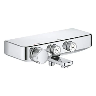 Image of GROHE Grohtherm Smartcontrol Thermostatic Bath/Shower Mixer 1/2&quot; Chrome 34718000