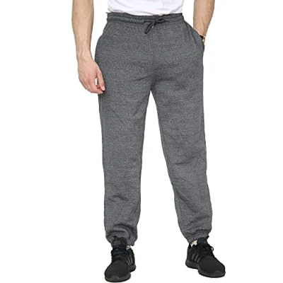 Image of Mens Fleece Jogging Bottoms S 6XL (XL, Charcoal)