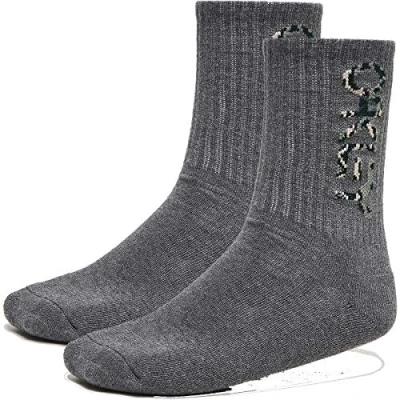 Image of Oakley Men&#039;s B1b Socks 2.0 (3 Pack) PCS), New Athletic Grey, Medium