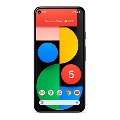Image of 2020 Google Pixel 5 128GB Just Black (Renewed)