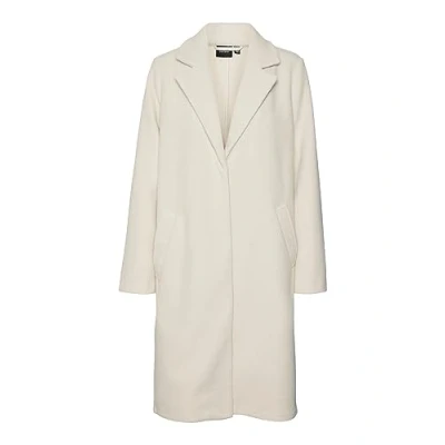 Image of VERO MODA Women&#039;s Vmstacey Long Coat Boos, Oatmeal, S