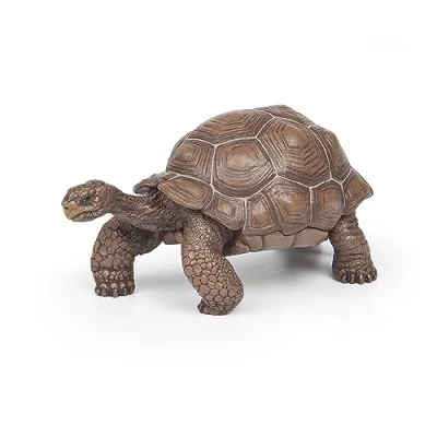 Image of Papo WILD ANIMAL KINGDOM Tiere Figurine, 50161 Galápagos Tortoise, Multicolour, Small