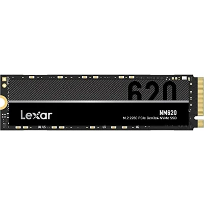 Image of Lexar NM620 256GB SSD, M.2 2280 PCIe Gen3x4 NVMe 1.4 Internal Up to 3500MB/s Read, 1300MB/s Write, 3D NAND Flash Solid State Drive for PC Enthusiasts and Gamers (LNM620X256G RNNNG)