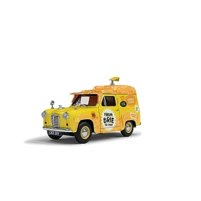 Image of Corgi Diecast Model Cars CC80506 Wallace &amp; Gromit Austin A35 Van Cheese Please! Delivery Men, Women Kids Souvenir Gifts from UK Small Die Cast Toy Car Models for Boys, Gift Motorists