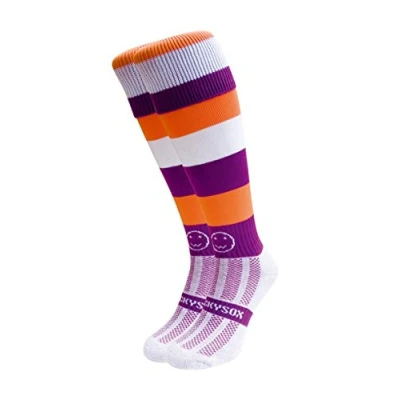Image of WackySox Yowser Rugby Socks,Hockey Socks,Sports Socks Men and Women Suitable for Riding,Sports,Football,Hockey, Running