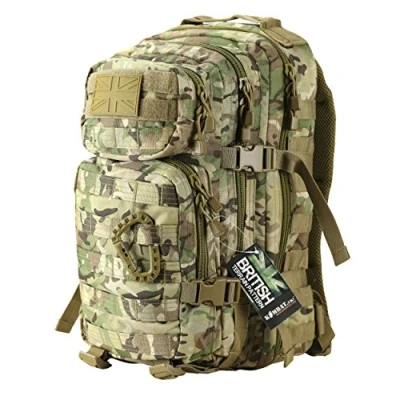 Image of Zip Zap Zooom Army Military Tactical Combat Rucksack Backpack Bergen Molle Pack Bag All Terrain 28L