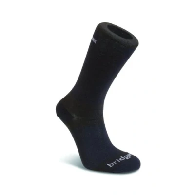 Image of Bridgedale Men&#039;s Everyday Outdoors Coolmax Liner Socks Black, 9 11.5