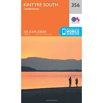 Image of Explorer 256 Kintyre South Campeltown Map With Digital Version